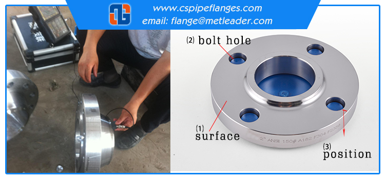 carbon steel slip on flange testing