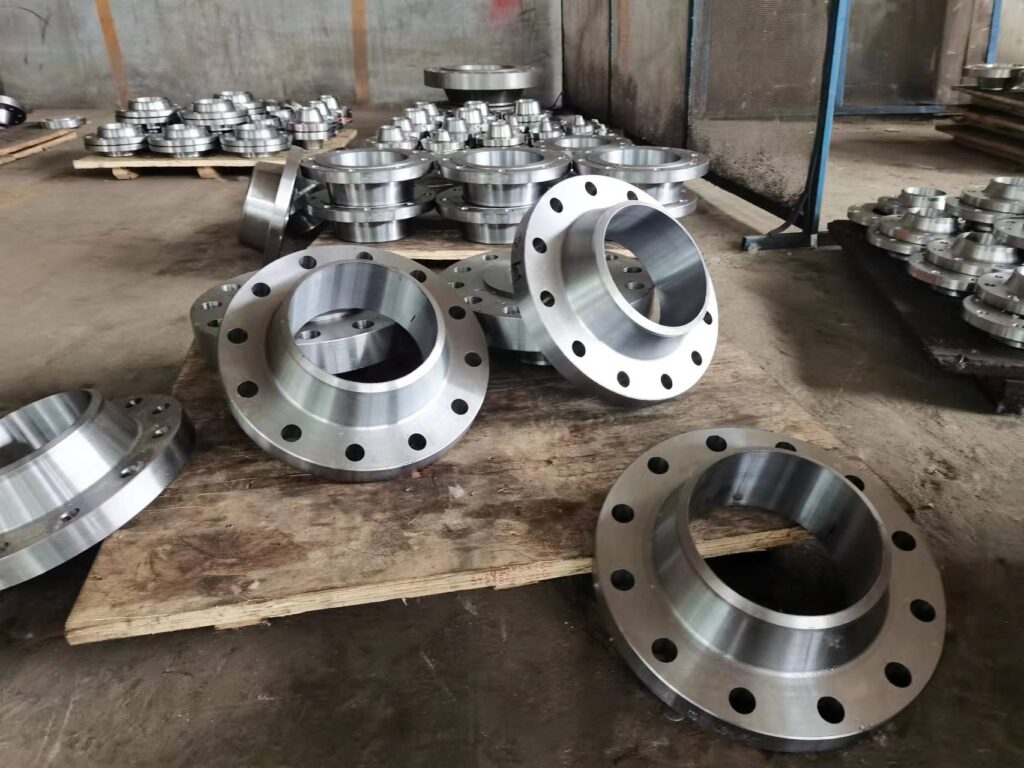 Carbon steel flat welding flange