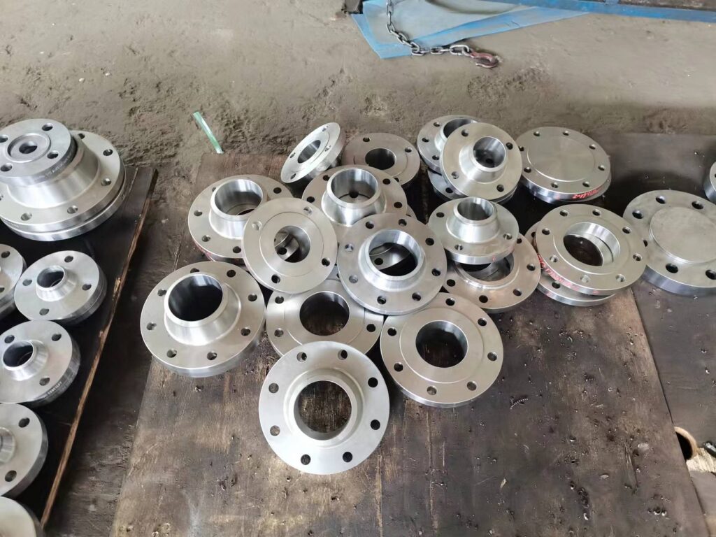 Carbon steel flat welding flange